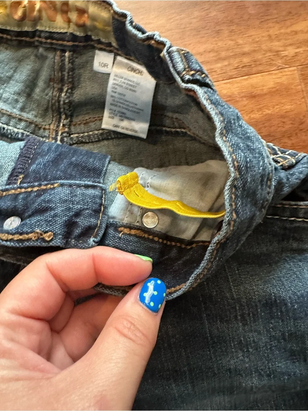 Cinch durable denim